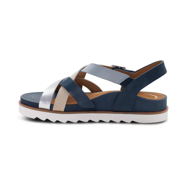aetrex carmen women's | navy multi
