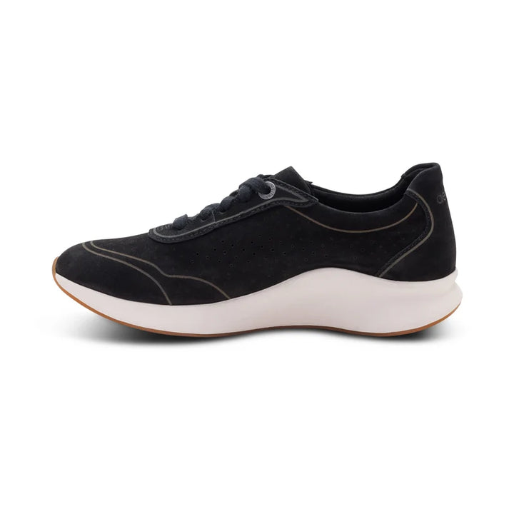 aetrex sereena wide arch support women's | black