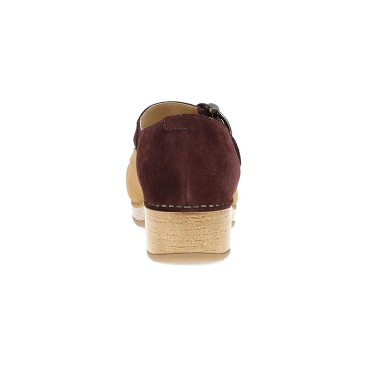 dansko bonny women's | tan mulberry
