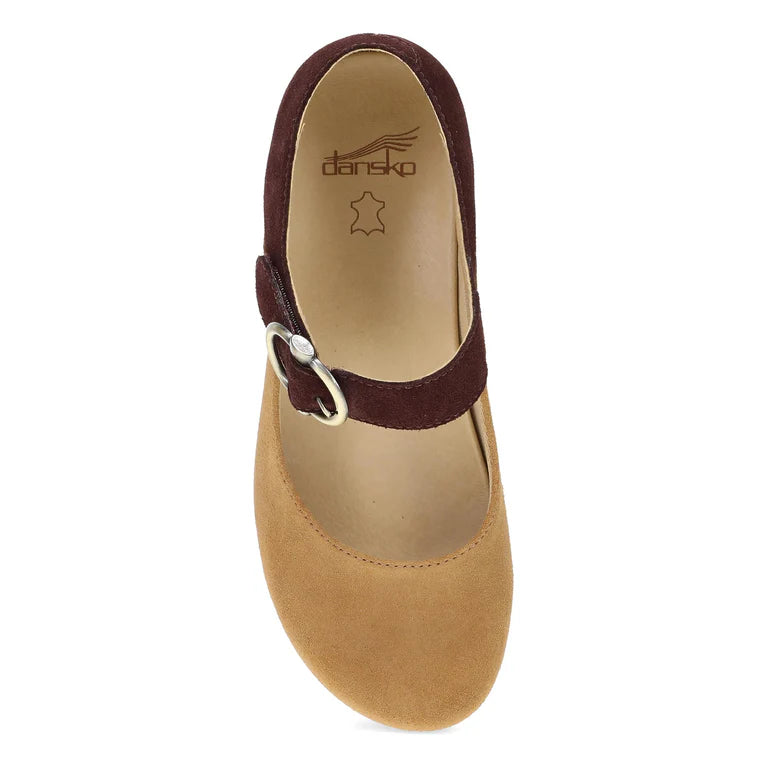 dansko bonny women's | tan mulberry