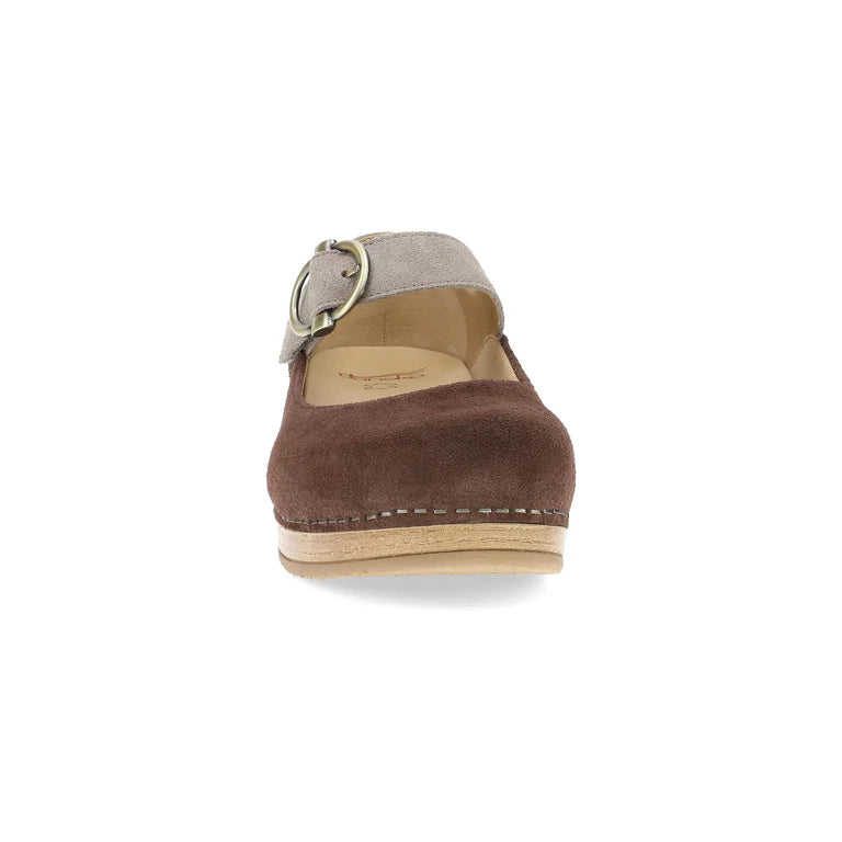 dansko bonny women's | chocolate taupe