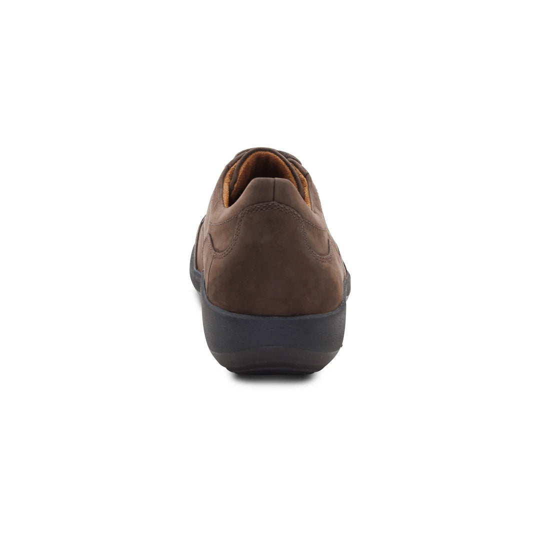 aetrex dahila lace-up oxford women's | dark earth