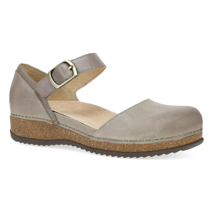 dansko mae women's | taupe suede