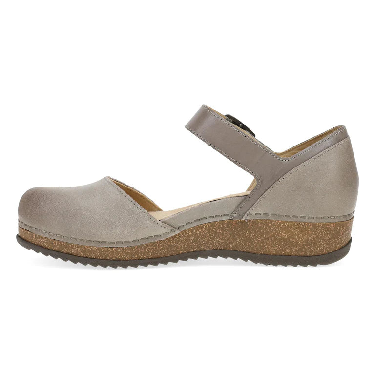 dansko mae women's | taupe suede
