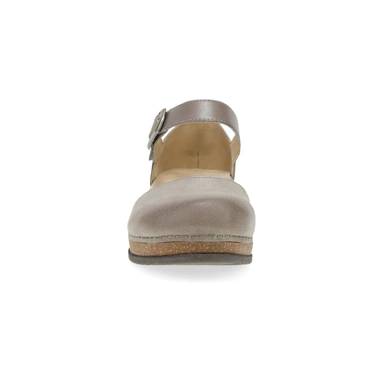 dansko mae women's | taupe suede