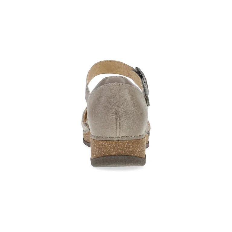 dansko mae women's | taupe suede