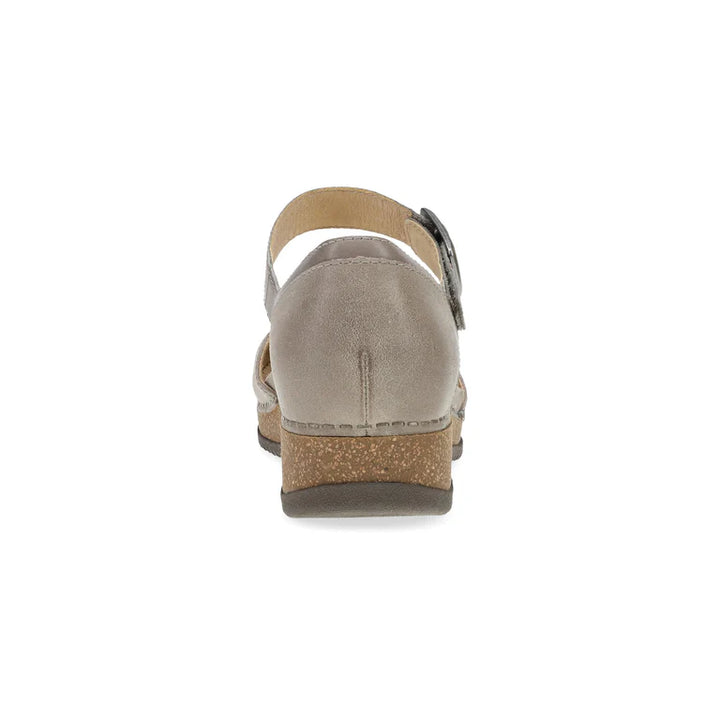 dansko mae women's | taupe suede