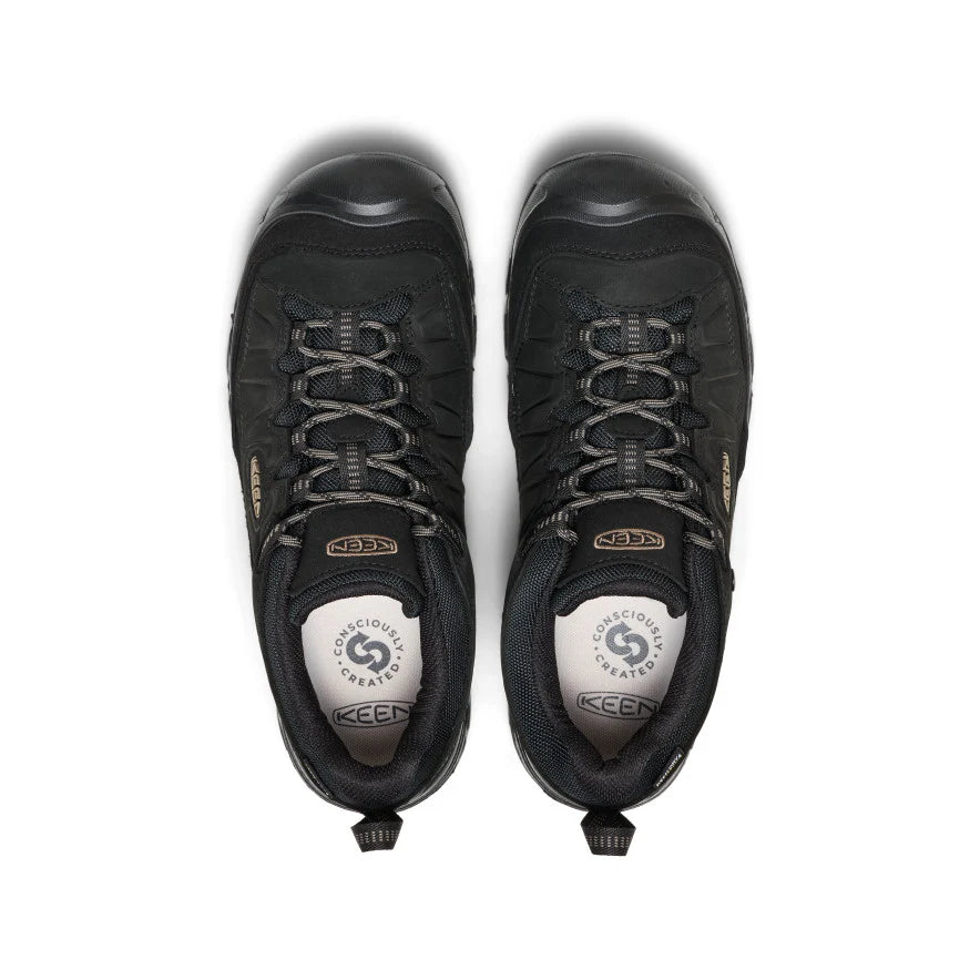 keen men's targhee iv waterproof men's | triple black