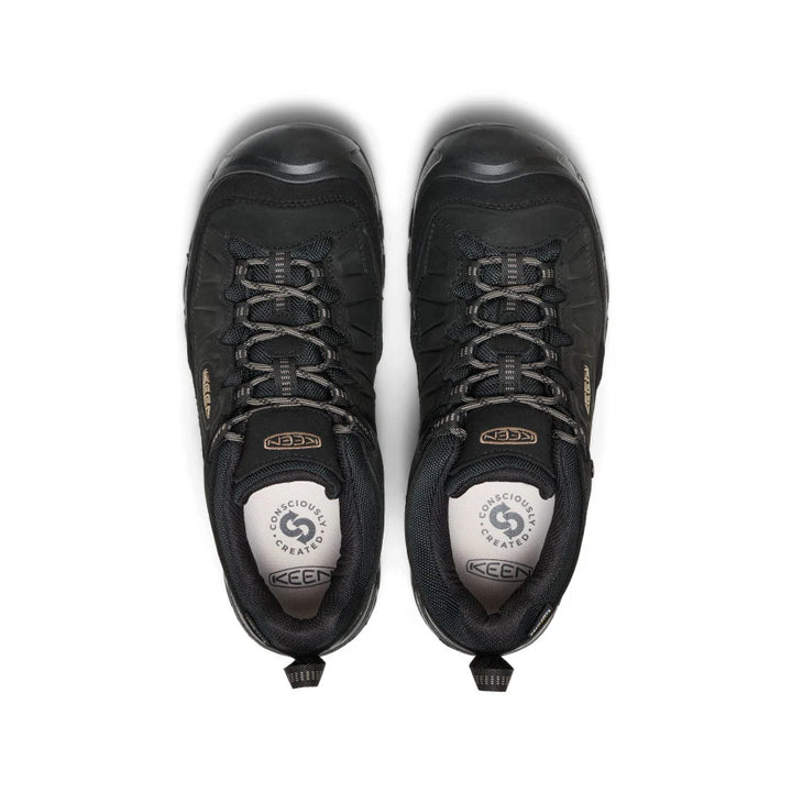 keen men's targhee iv waterproof men's | triple black