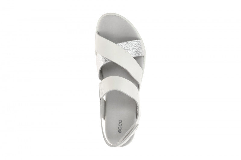 ecco samara women's | white/pure silver