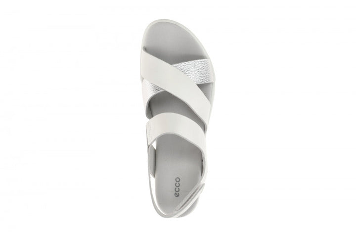 ecco samara women's | white/pure silver