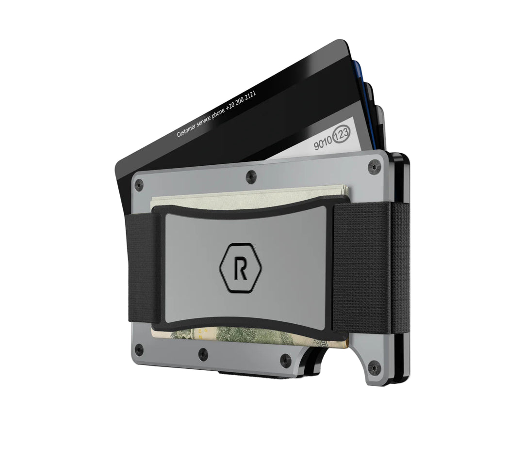 ridge wallet - cash strap | slate