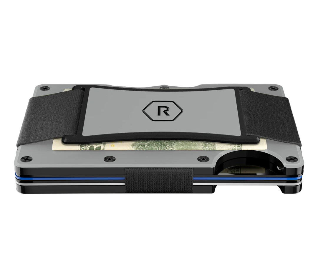 ridge wallet - cash strap | slate
