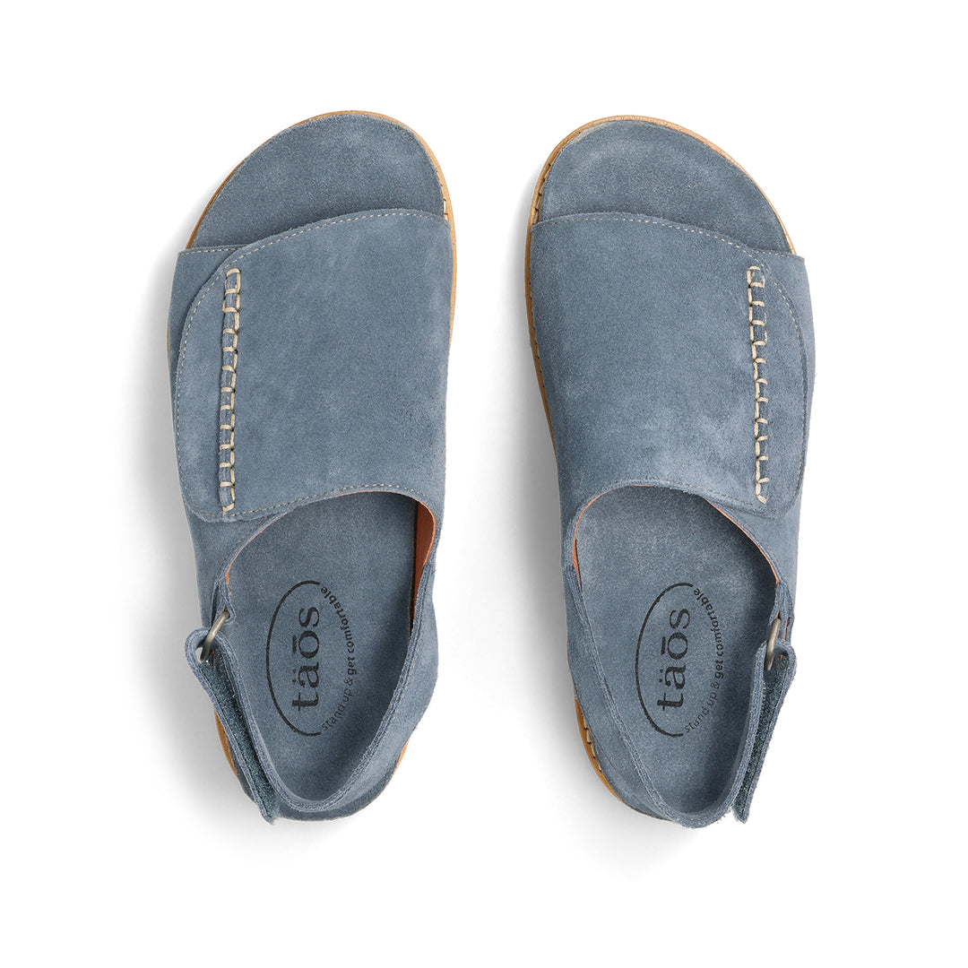taos abstract women's | blue suede