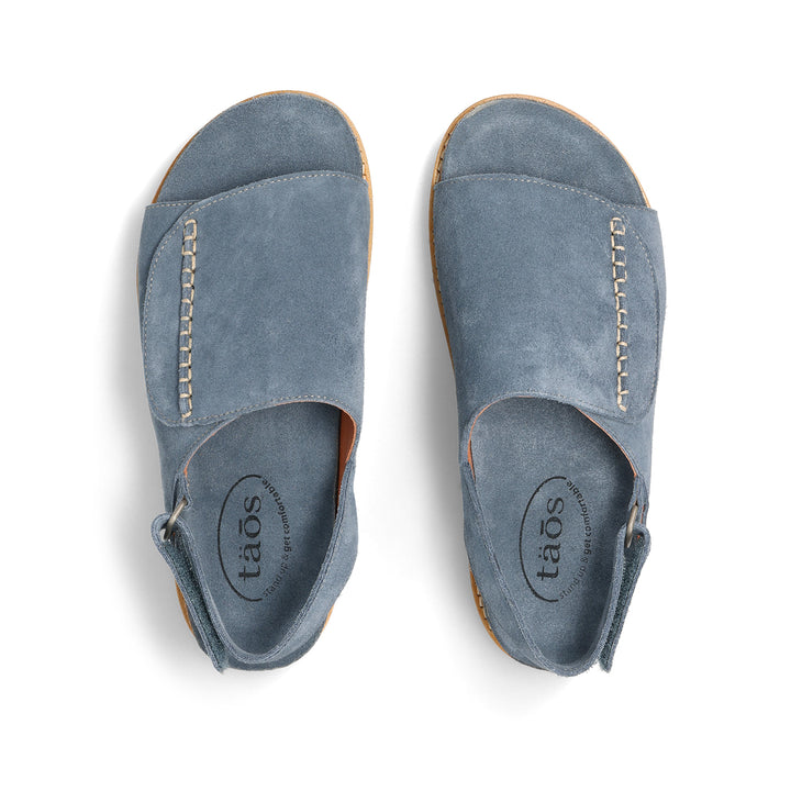 taos abstract women's | blue suede