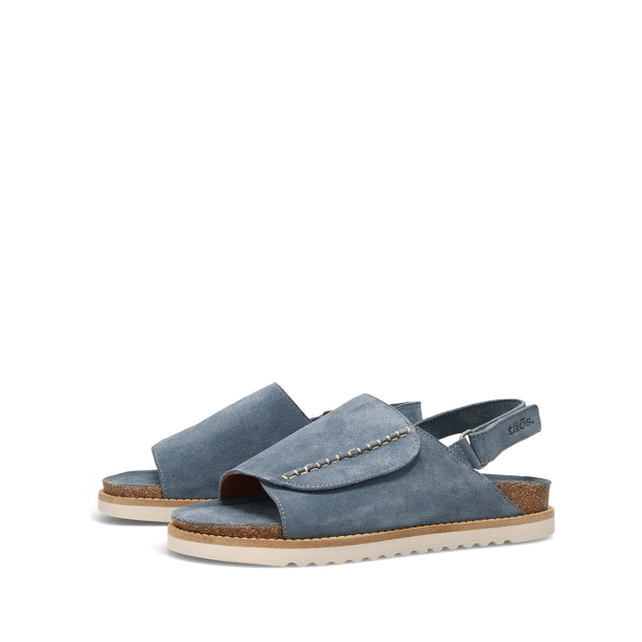 taos abstract women's | blue suede