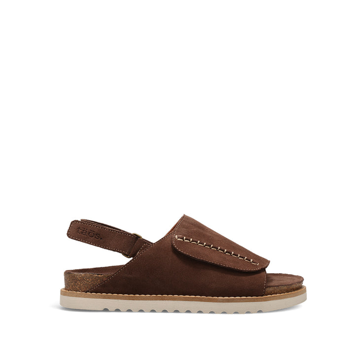 taos abstract women's | chocolate suede