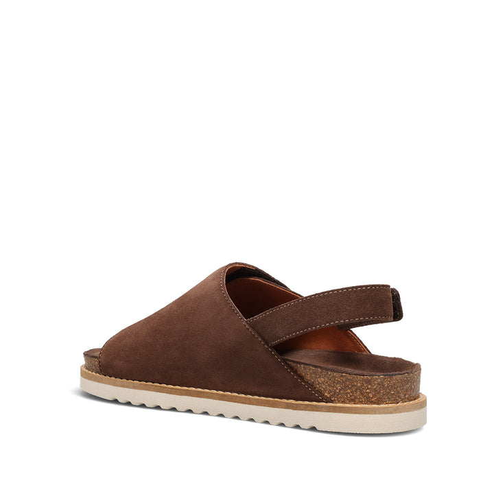 taos abstract women's | chocolate suede