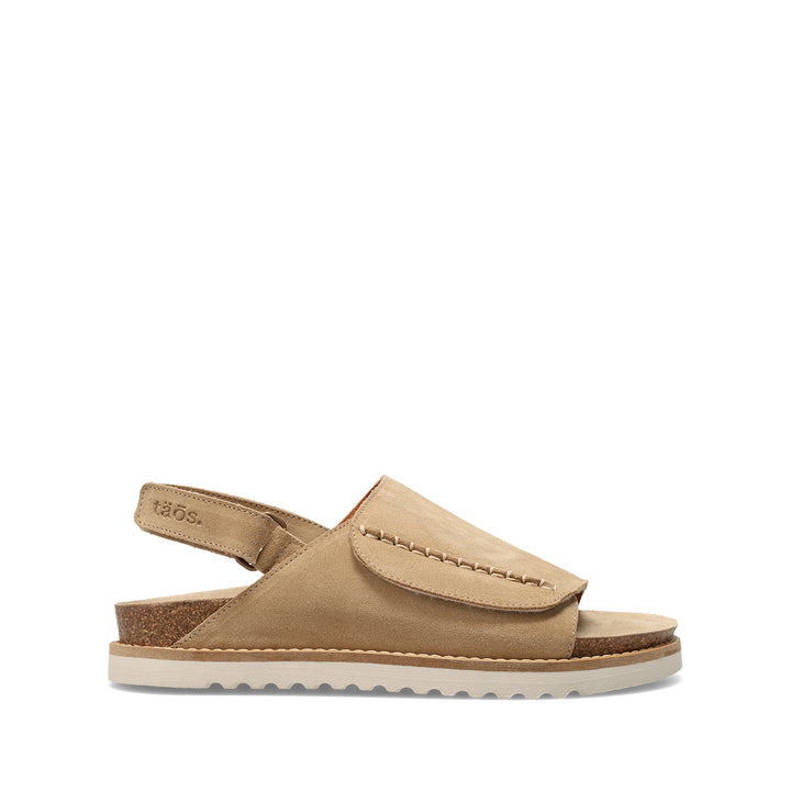 taos abstract women's | warm sand suede