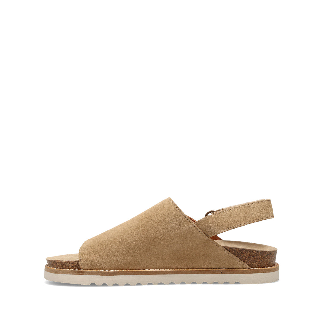 taos abstract women's | warm sand suede