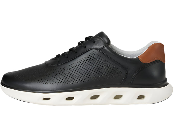 johnston & murphy reactivate u-throat men's | black