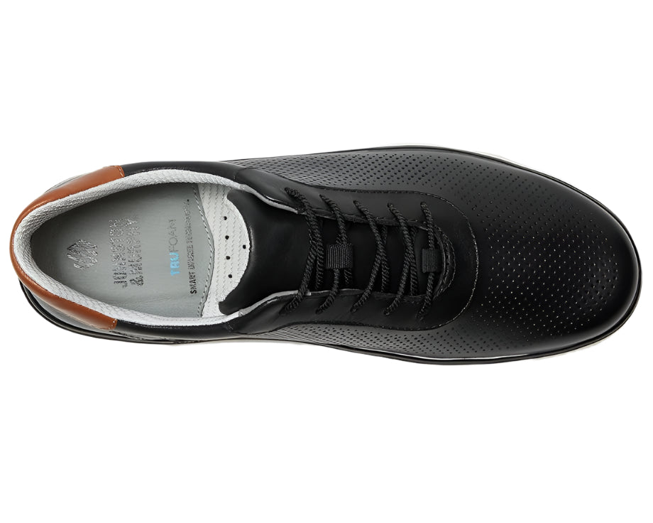 johnston & murphy reactivate u-throat men's | black