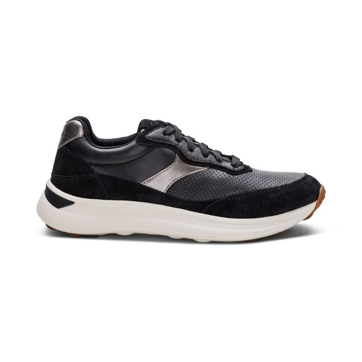 aetrex emily lace up women's | black