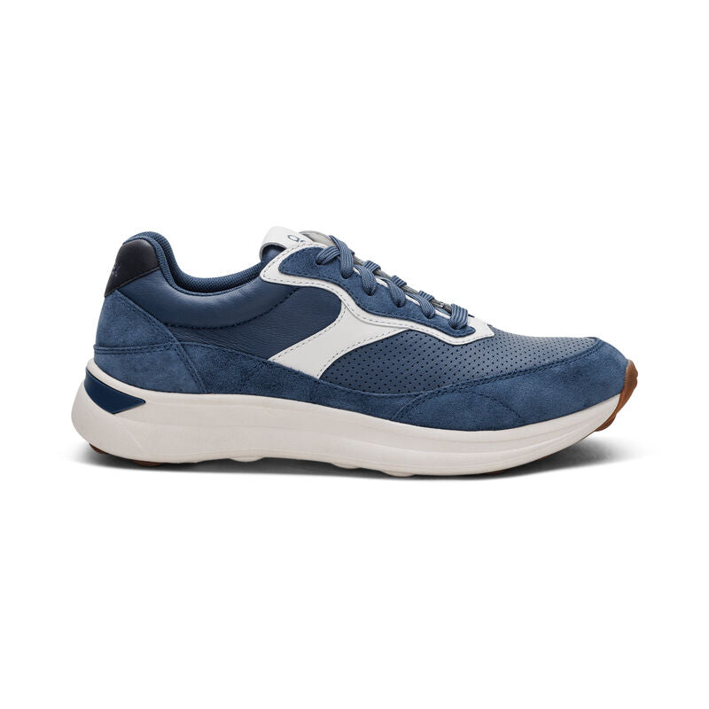 aetrex emily lace up women's | blue