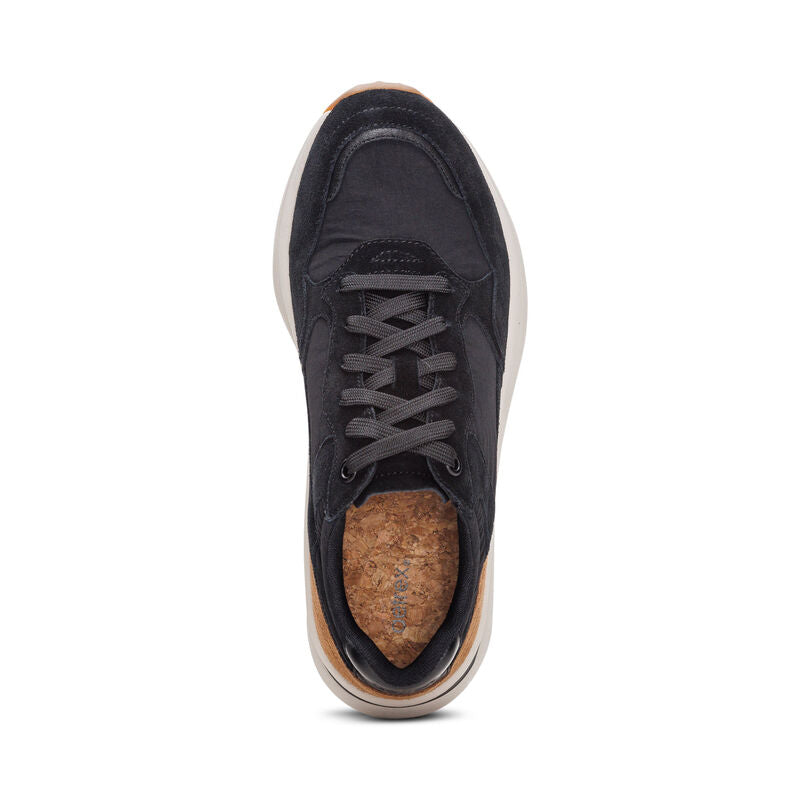 aetrex molly lace up women's | black