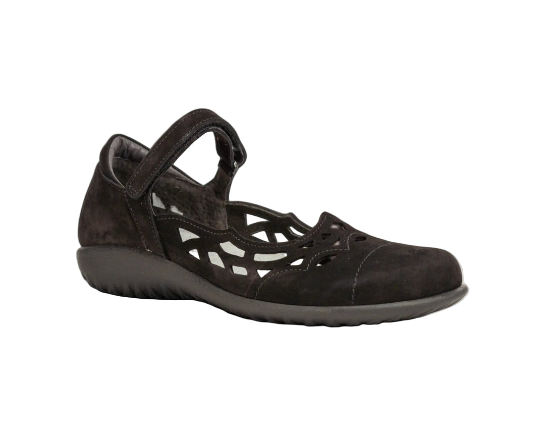 naot agathis women's | blk velvet nbk
