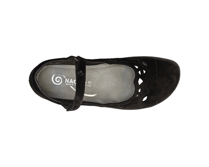 naot agathis women's | blk velvet nbk