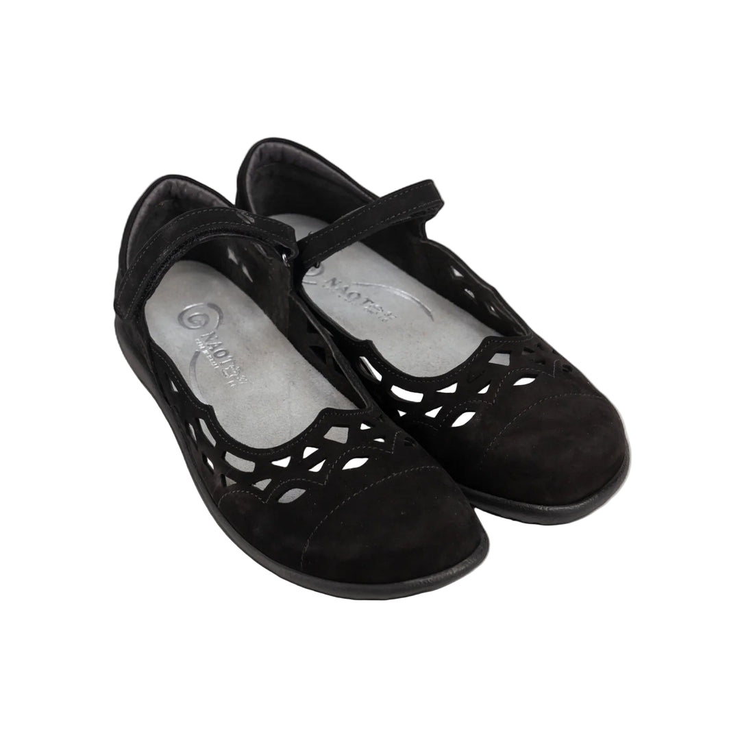 naot agathis women's | blk velvet nbk