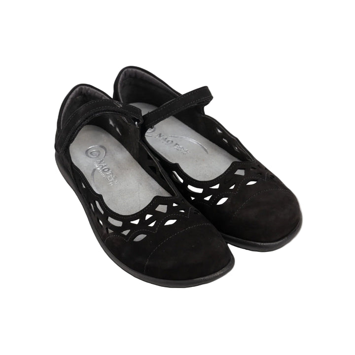 naot agathis women's | blk velvet nbk