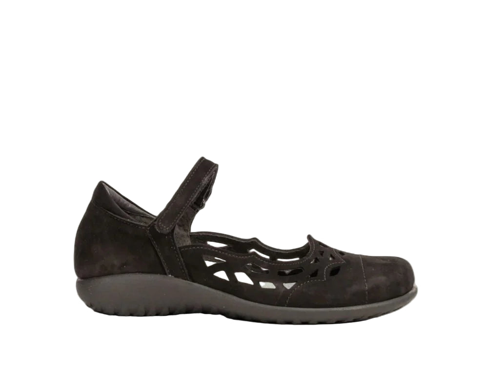 naot agathis women's | blk velvet nbk