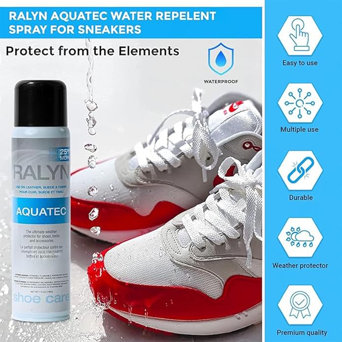 aquatec-waterproof shoe spray protector | one size