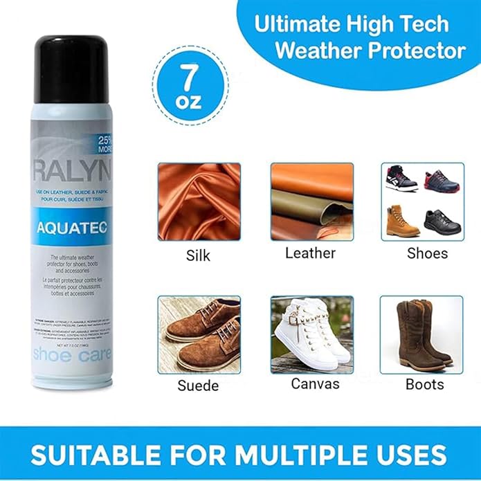 aquatec-waterproof shoe spray protector | one size