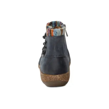 aetrex cammie arch support sweater boot women's | blue