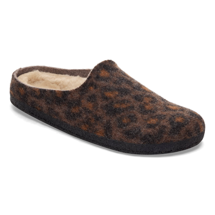 birkenstock amsterdam shearling women's | leo pepper sandcastle