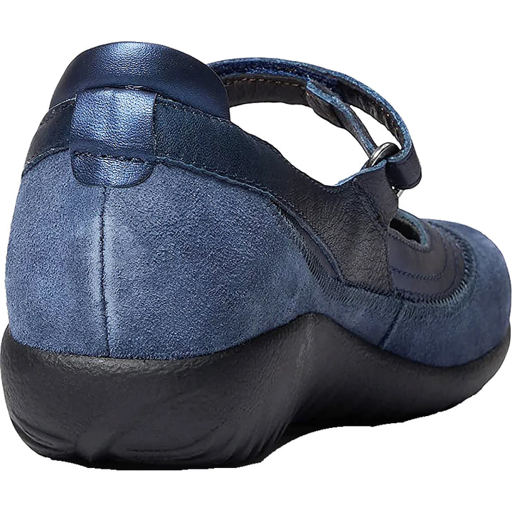 naot kirei wide women's | pol sea midn blu ink lth