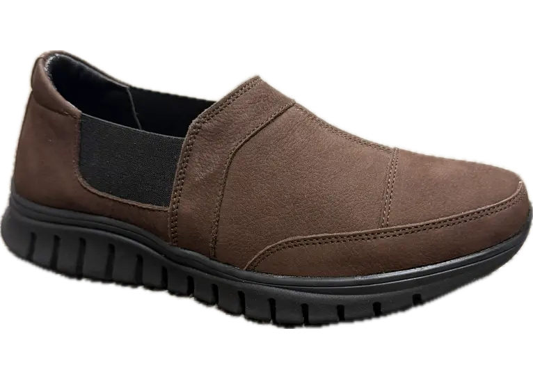 ava melani ella women's | brown nubuck
