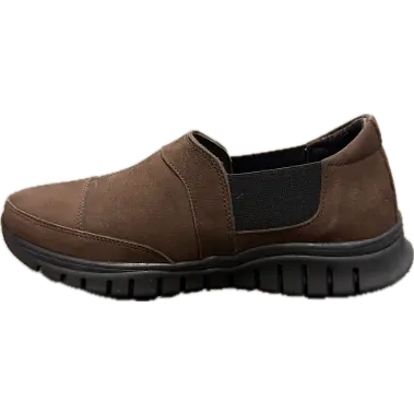 ava melani ella women's | brown nubuck