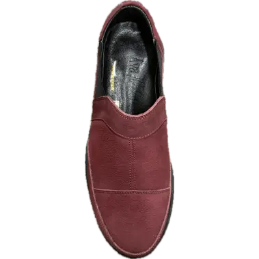 ava melani ella women's | burgandy nubuck