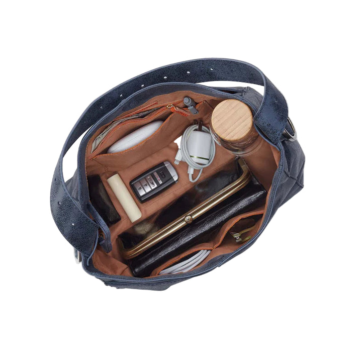 hobo render shoulder bag women's | indigo sky
