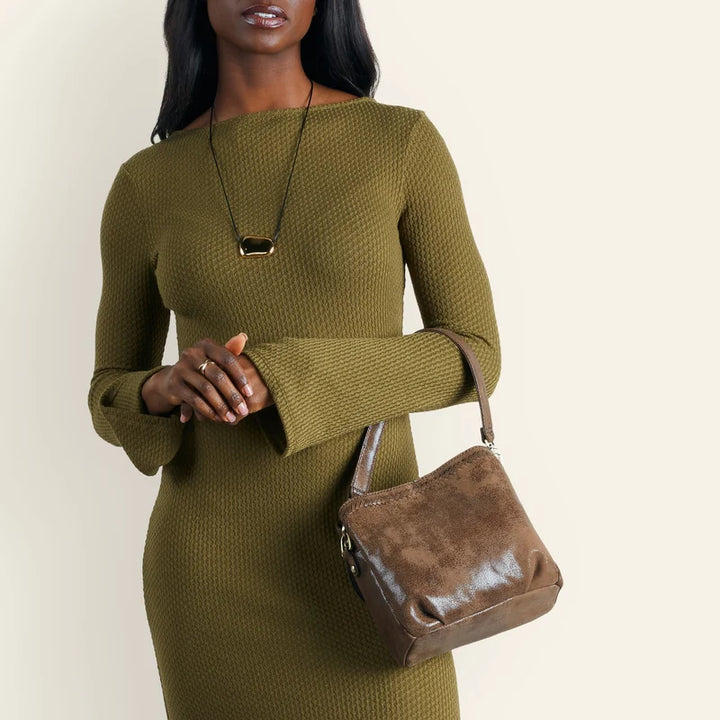hobo starr convertible shoulder bag women's | mocha