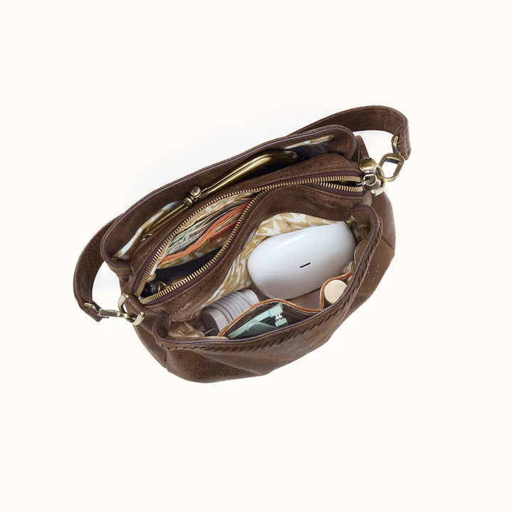 hobo starr convertible shoulder bag women's | mocha