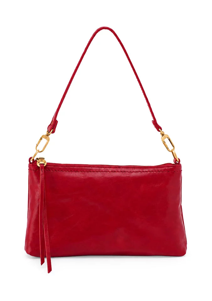 hobo darcy crossbody women's | true red