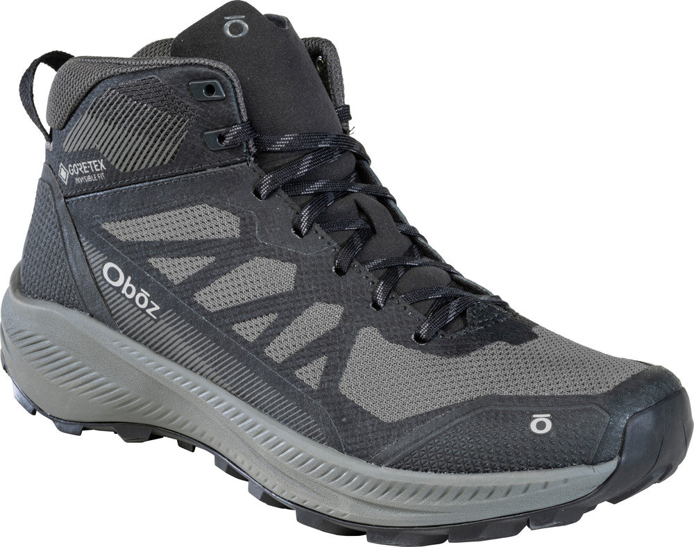 oboz katabatic lt mid gtx waterproof men's | black sea