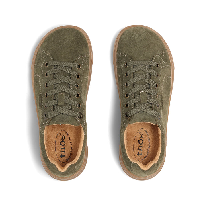 taos champ women's | moss green suede