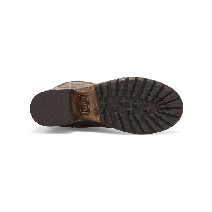 taos country women's | brown distressed