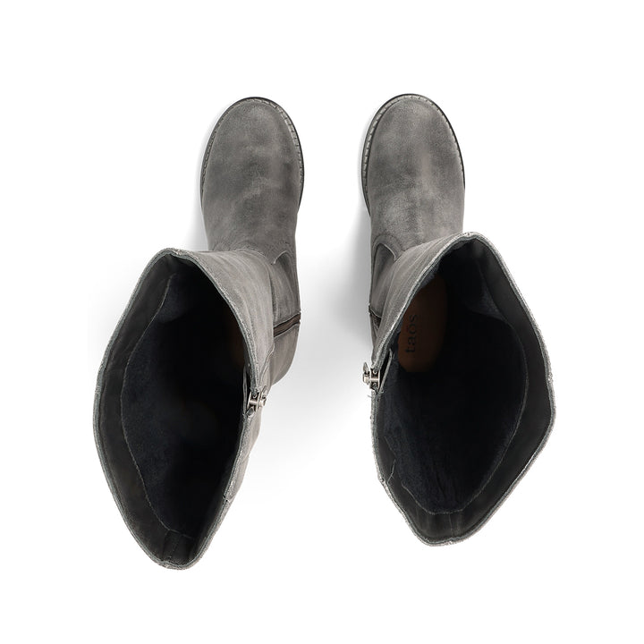 taos country women's | charcoal distressed